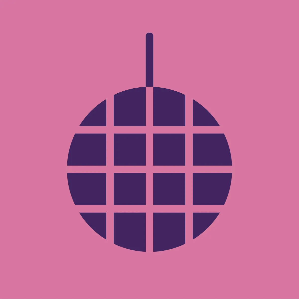 Pink and purple Spotify playlist cover