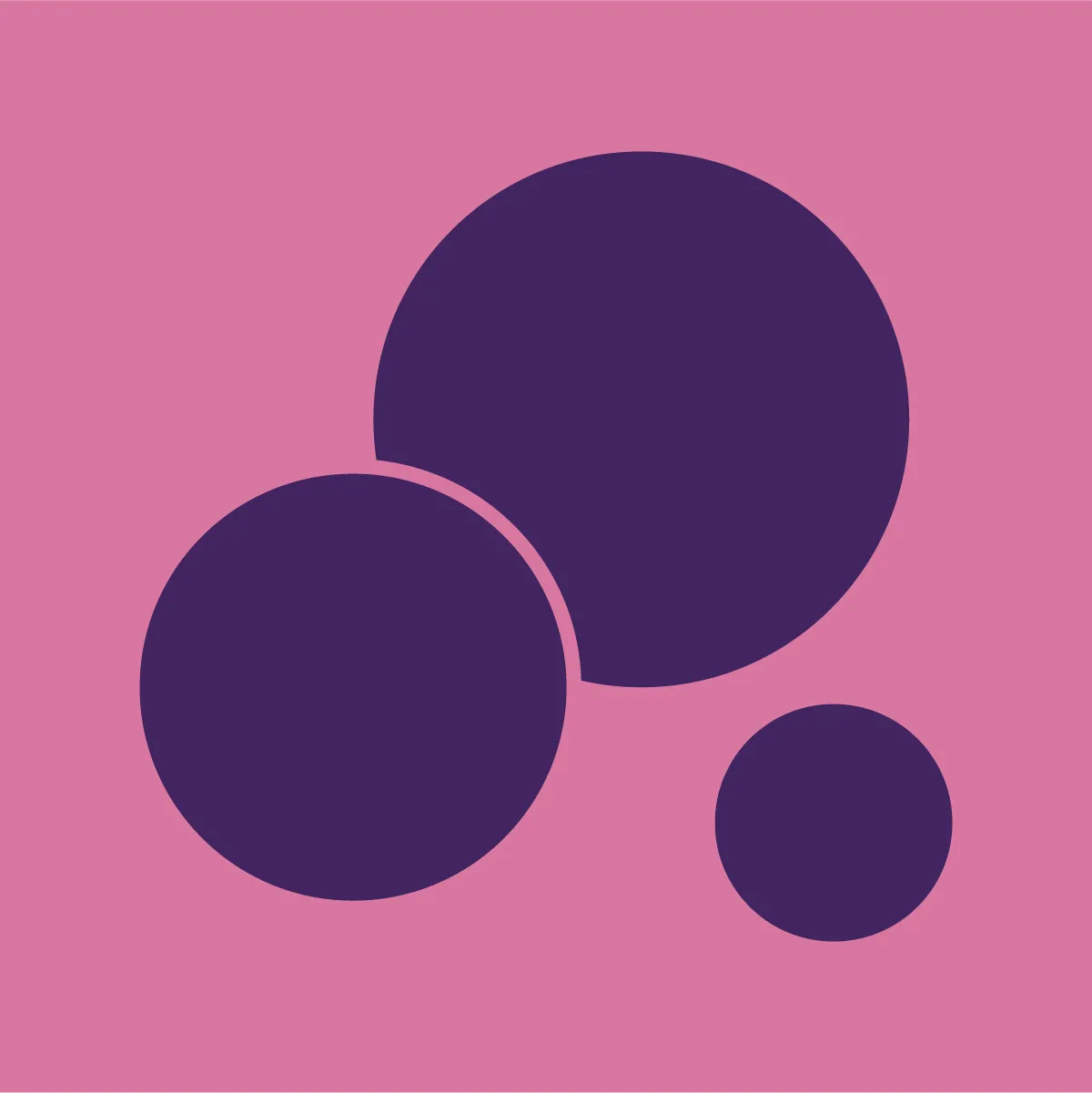 Pink and purple Spotify playlist cover