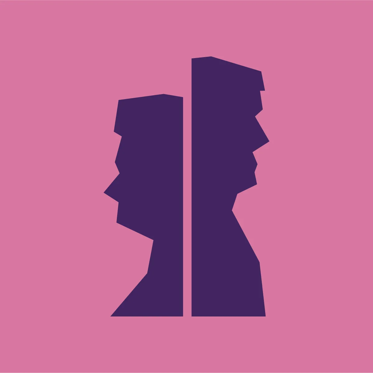 Pink and purple Spotify playlist cover