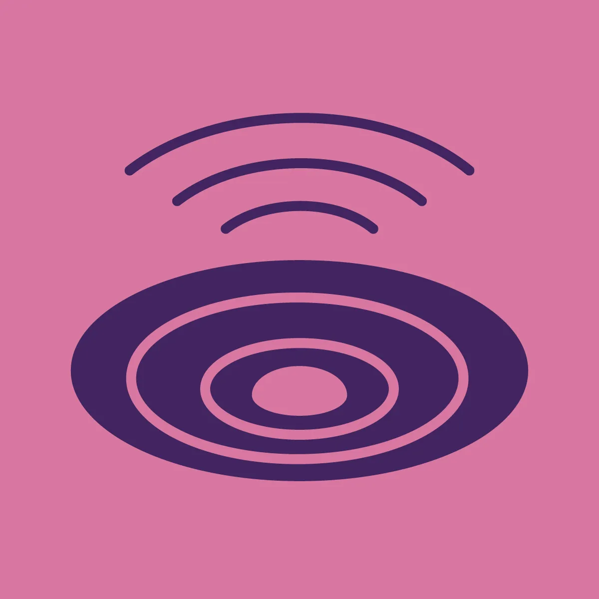 Pink and purple Spotify playlist cover