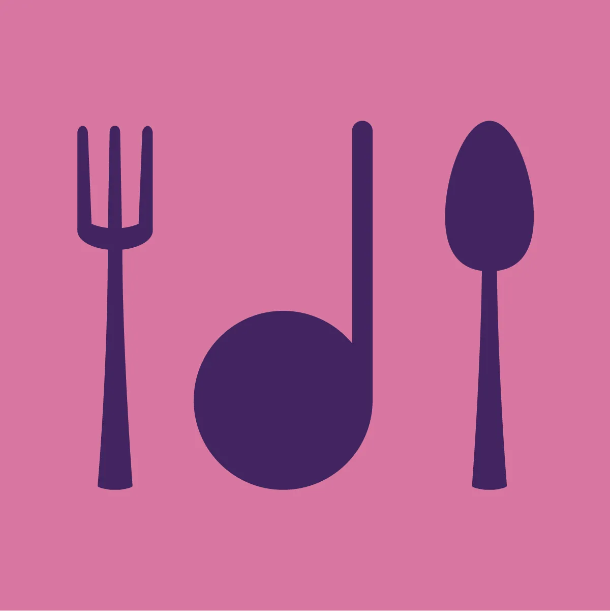 Pink and purple Spotify playlist cover