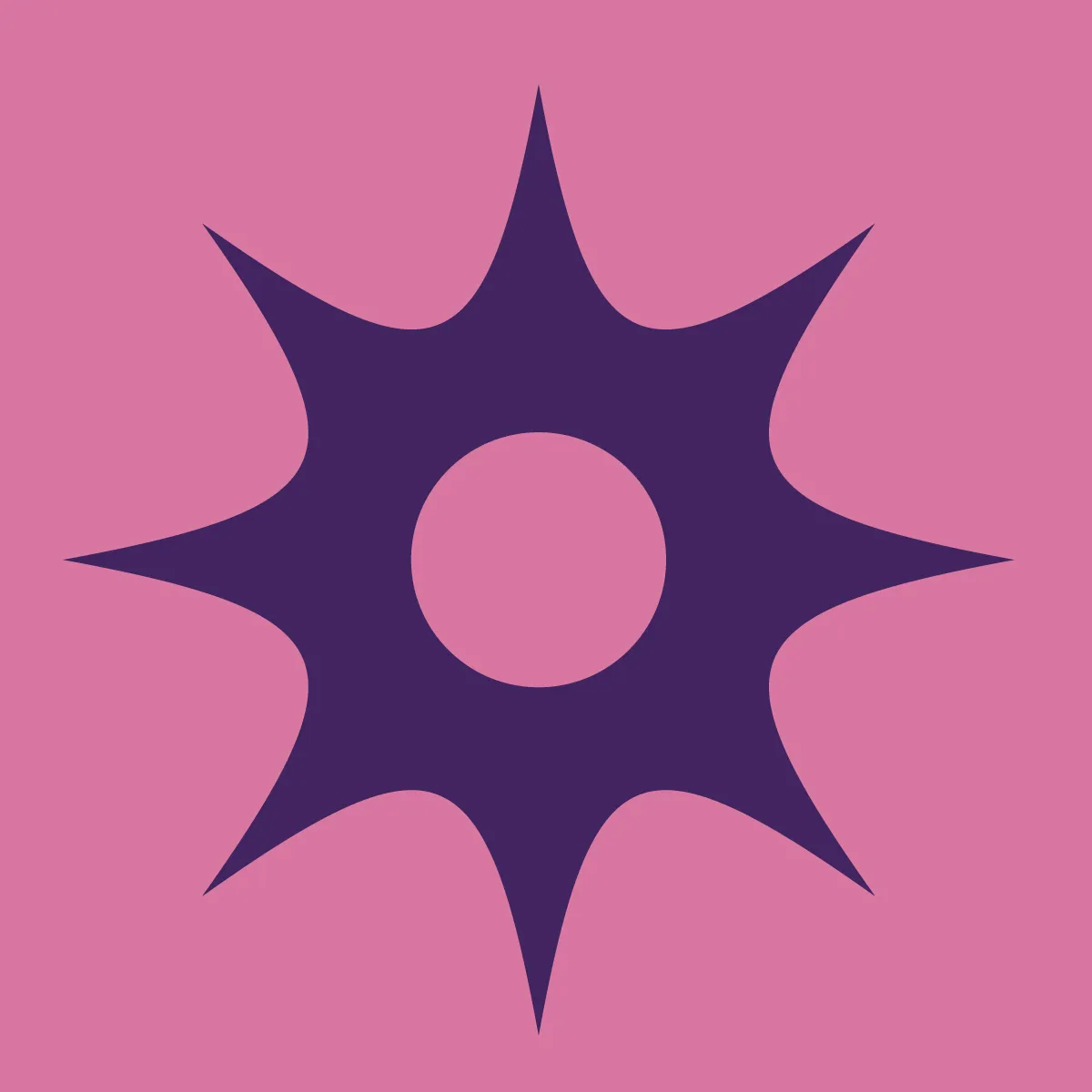 Pink and purple Spotify playlist cover