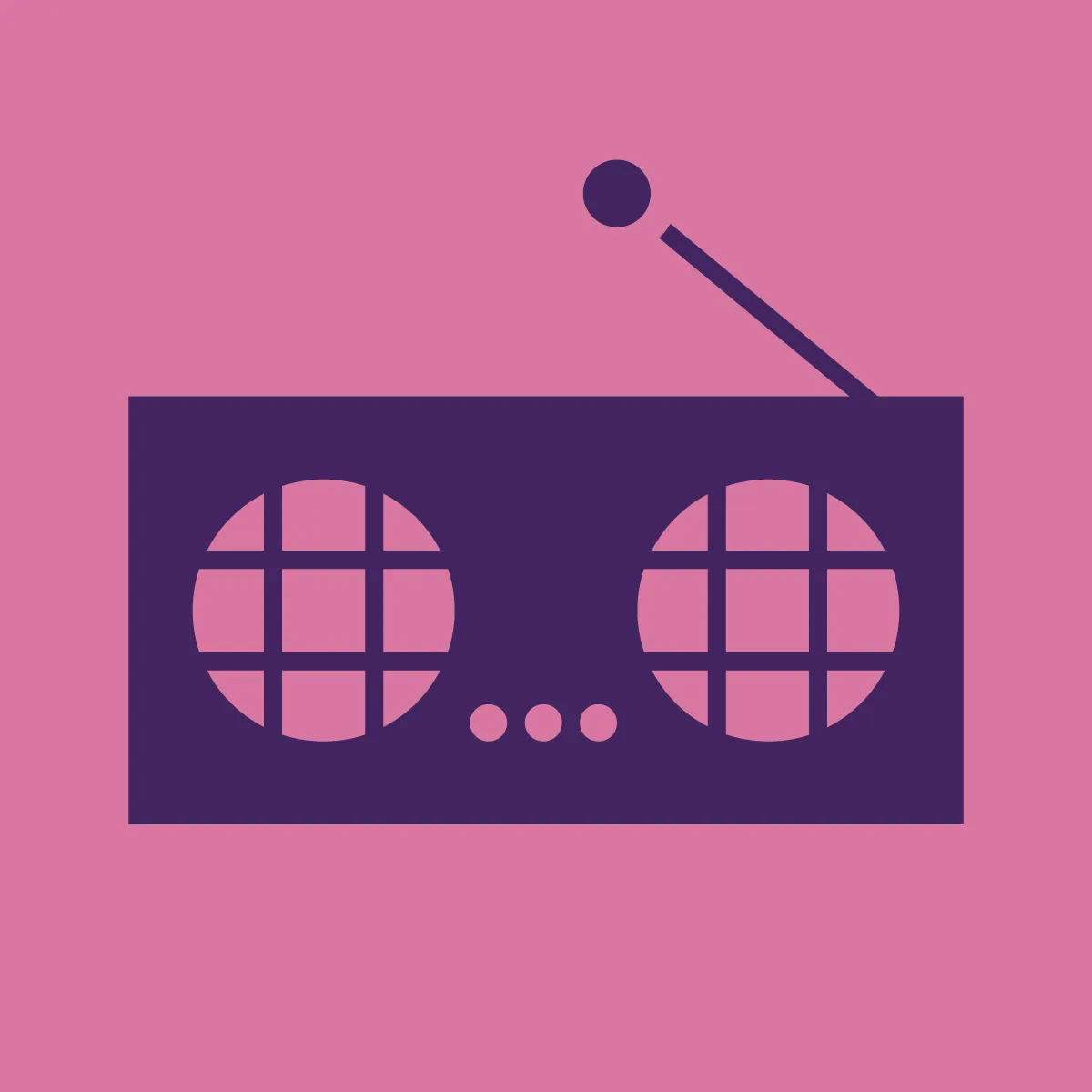 Pink and purple Spotify playlist cover