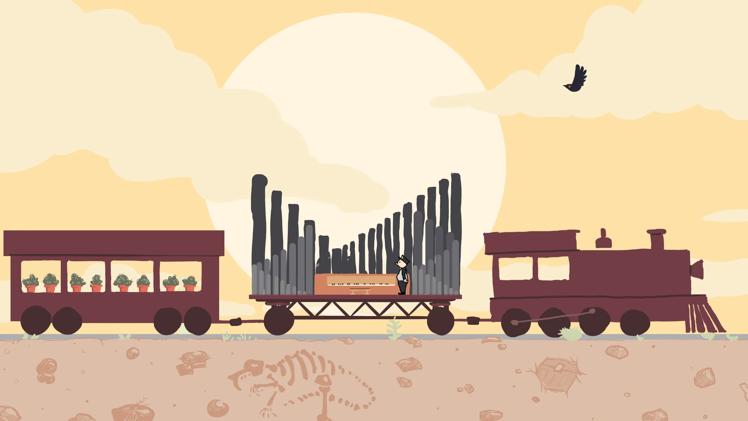 Concept art for the game