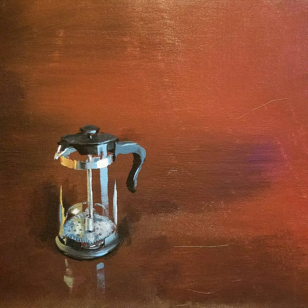 French Press painting