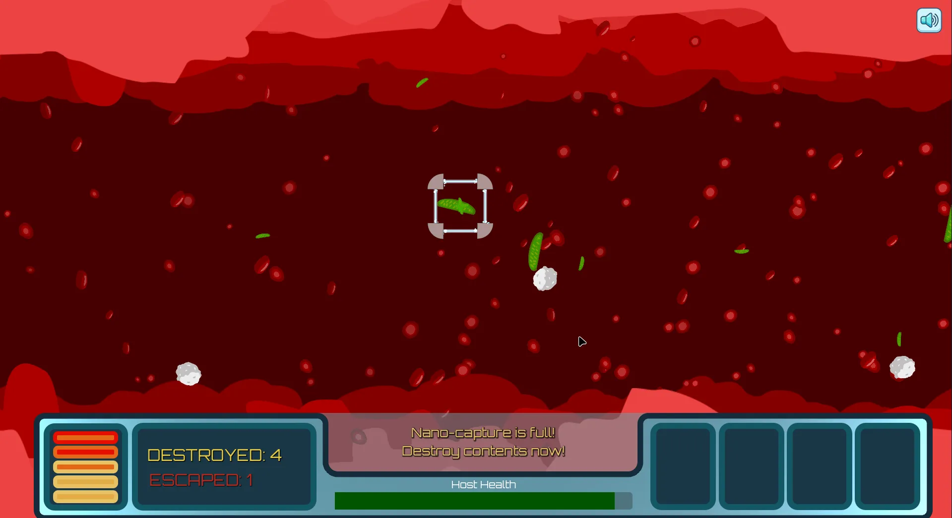 Screenshot from the final game