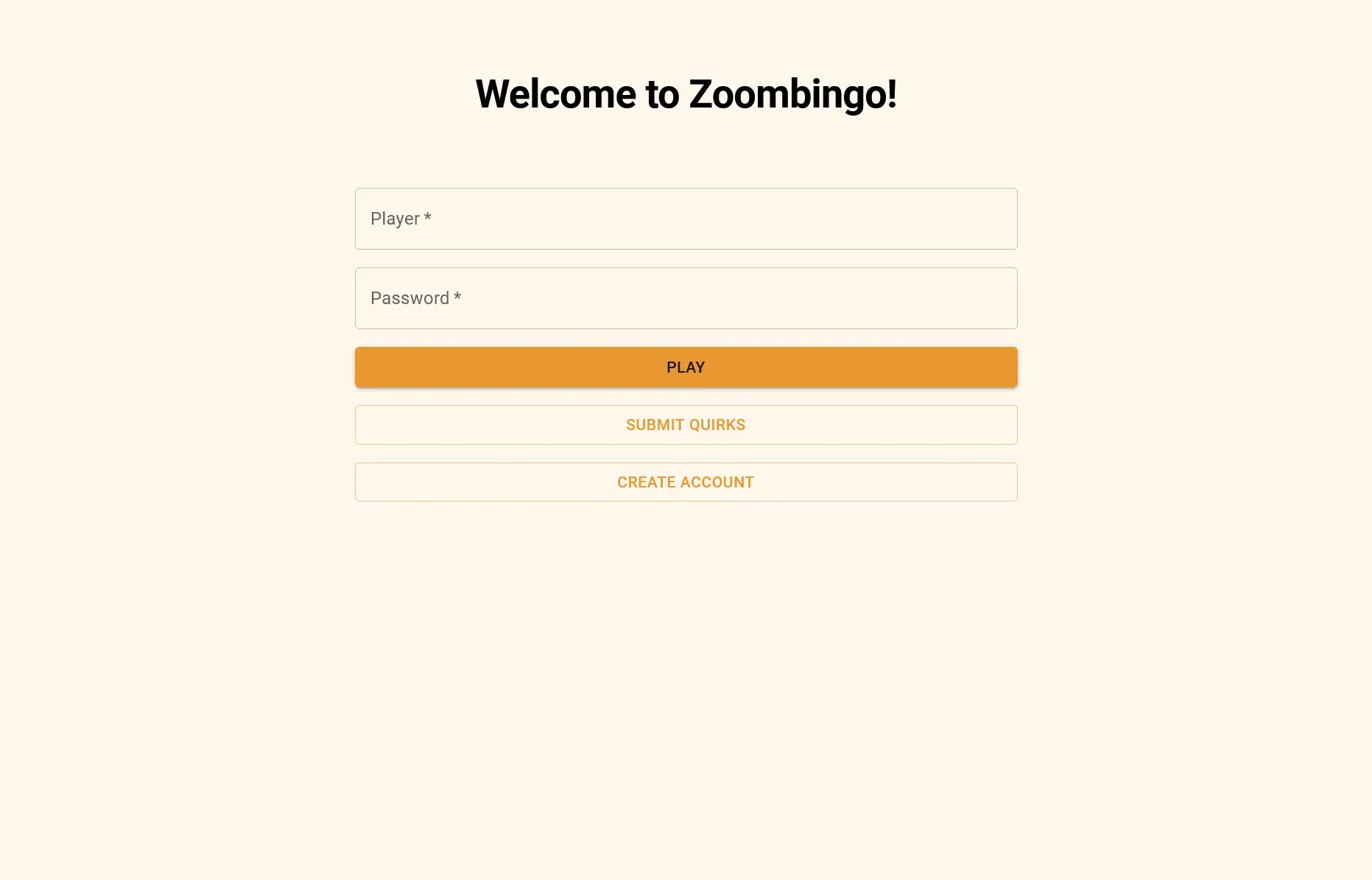 Home page