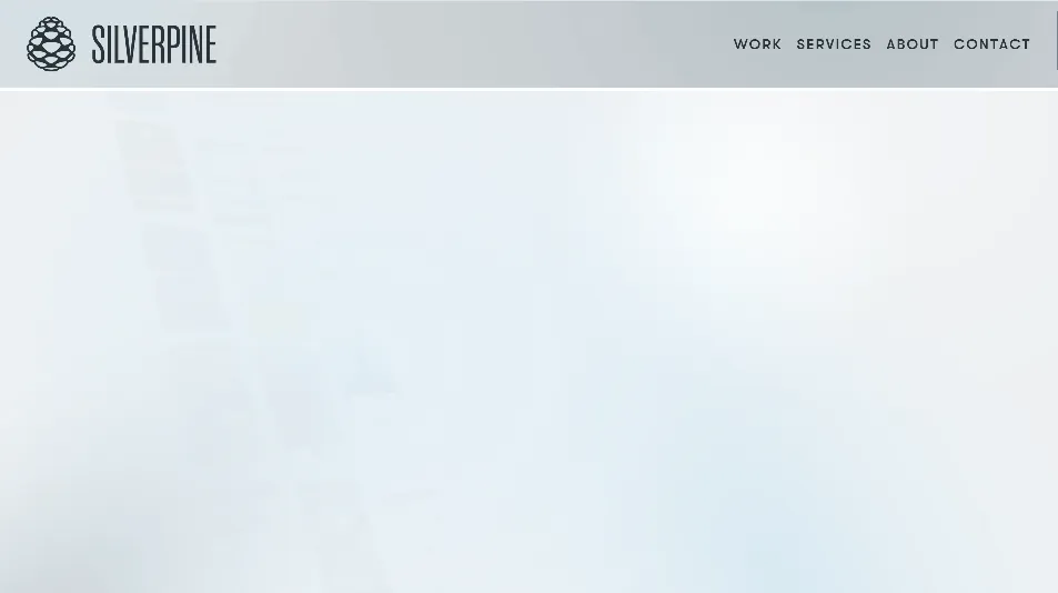 New landing page for silverpine.com